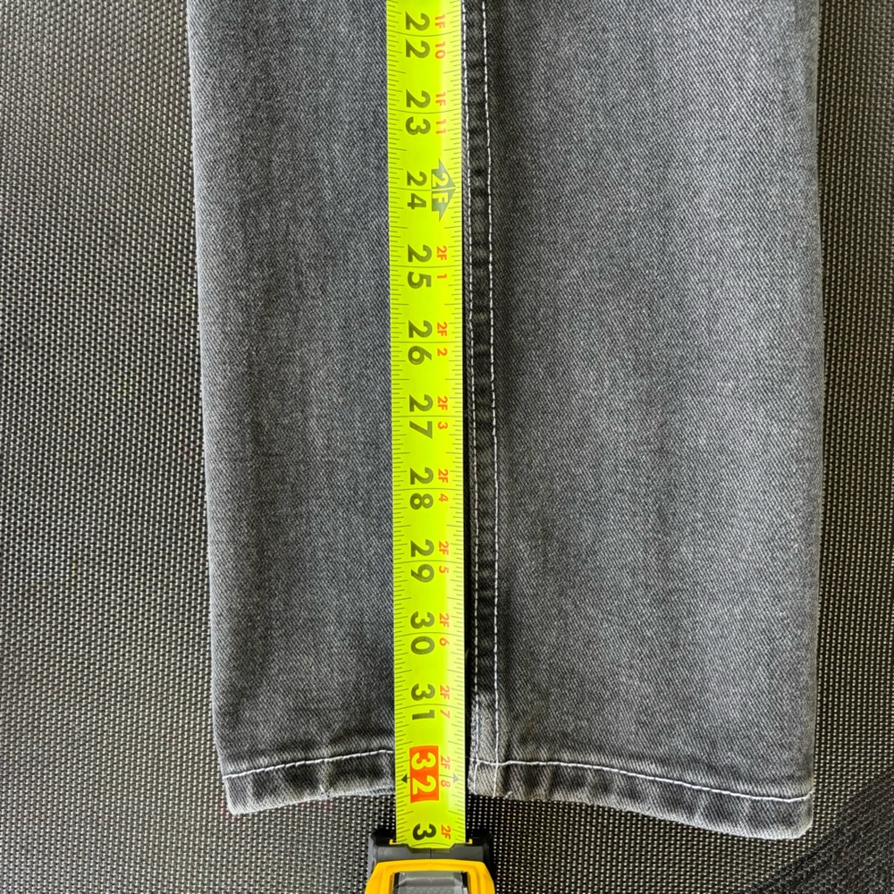 John Galt black high rise carpenter jeans, baggy, size small - Picture 10 of 11